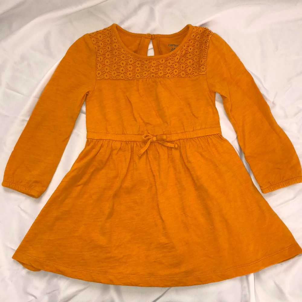 24m Marigold Long Sleeve Dress